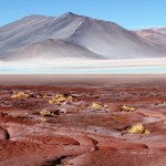 Jedna z lagún v najsuchšej púšti Atacama